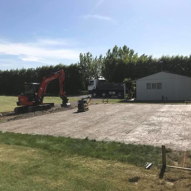 Foundation excavation